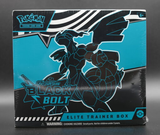 Scarlet Violet Black Bolt Elite Trainer Box