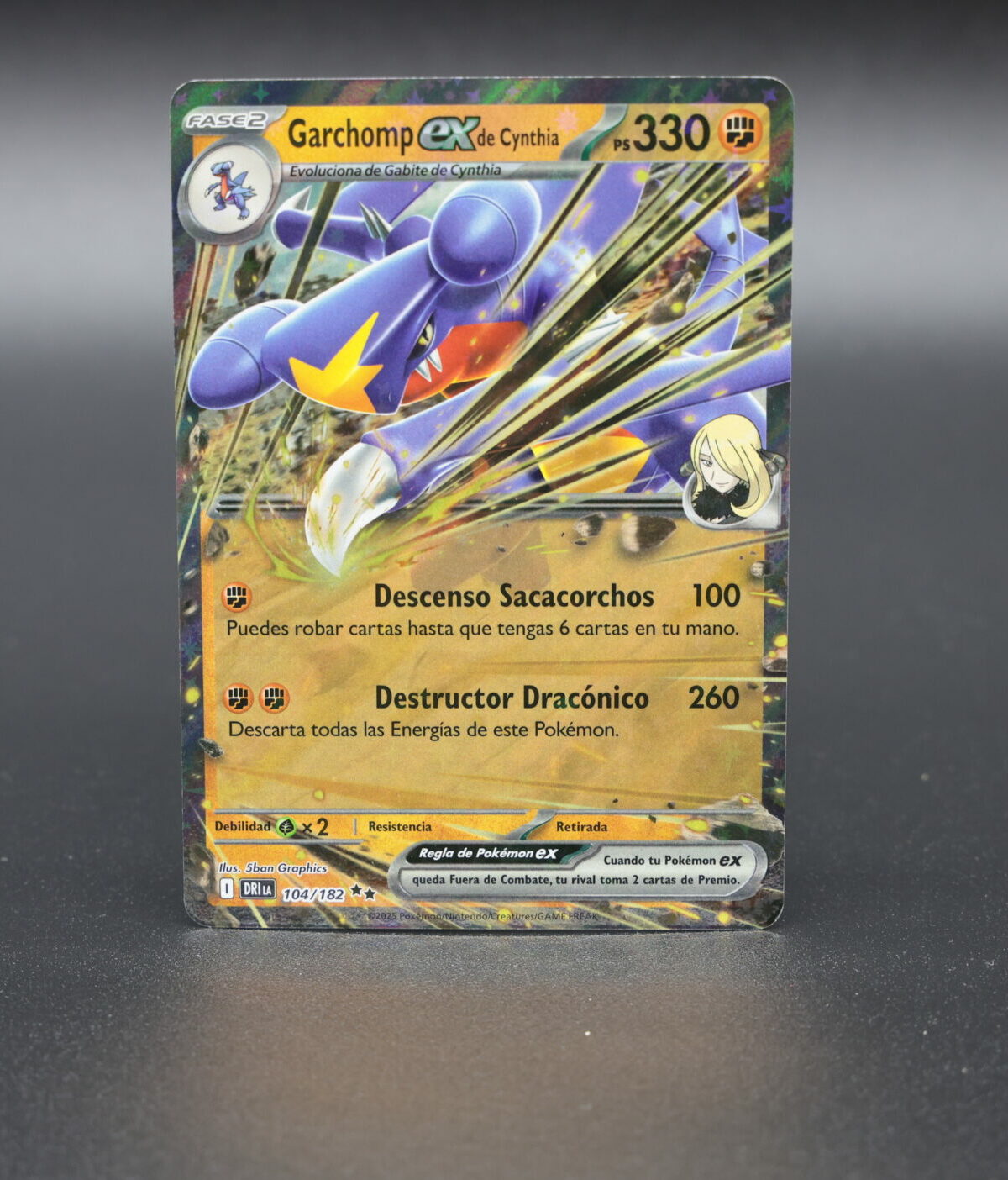 Garchomp ex de cynthia