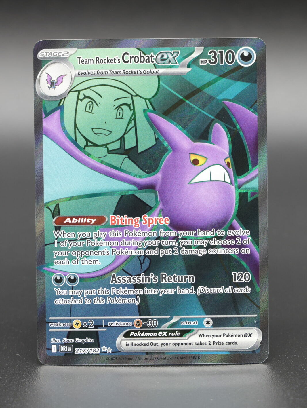 Team Rocket's Crobat ex